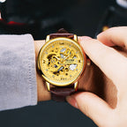 Men's Mechanical Watch orginal leather belt and fashionable style
