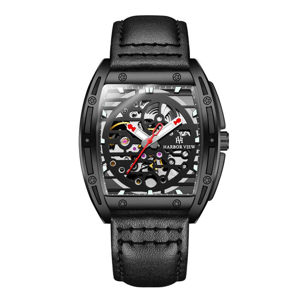 Lichtgevend waterdicht automatisch mechanisch herenhorloge