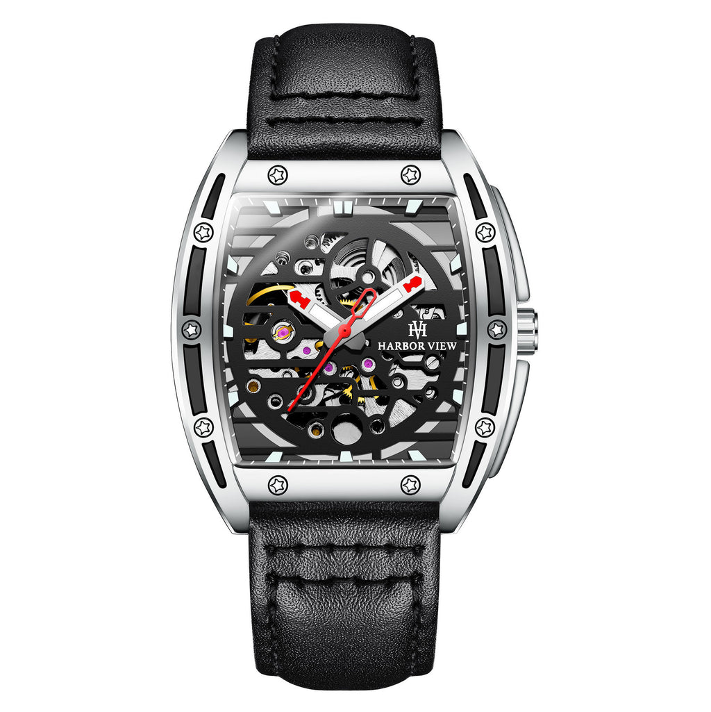 Lichtgevend waterdicht automatisch mechanisch herenhorloge