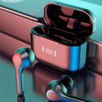 Touch Control Bluetooth Mini Earphones for Sports Music Stereo Digital Display in-ear Wireless Earbuds - Acquisti Online