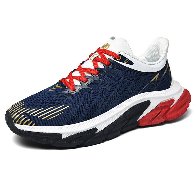 Men's Sports Shoes Sneakers New Shock Absorption Air Cushion Ultra Light Breathable Men Casual Running Shoes Big Size 39-46 - Acquisti Online