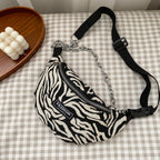Zebra Pattern women's Messenger Bag