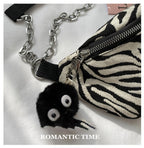 Zebra Pattern women's Messenger Bag