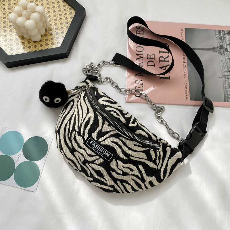 Zebra Pattern women's Messenger Bag