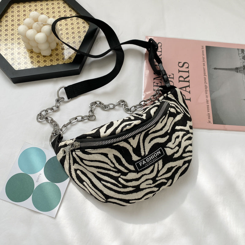 Zebra Pattern women's Messenger Bag