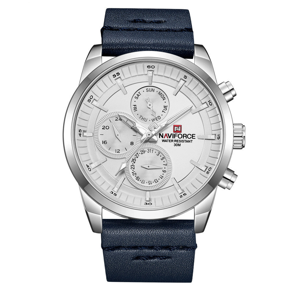 Orologio da uomo casual al quarzo impermeabile Orologio da uomo