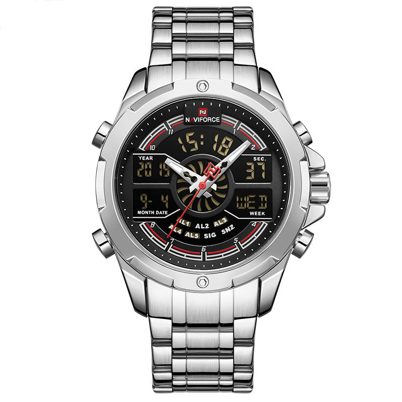 Orologio da uomo multifunzionale sportivo e per il tempo libero