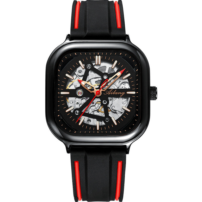AILANG Men's Fashionable Watch Automatic Mechanical Movement Watch Mesh Band Waterproof Man Watch - Acquisti Online