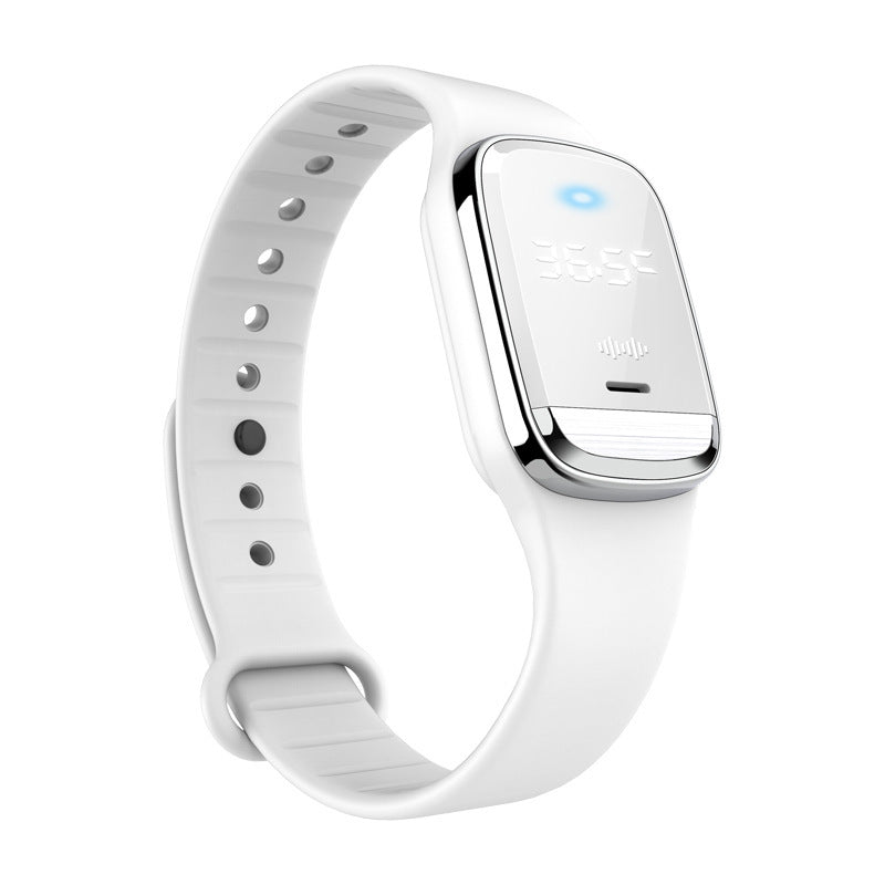 Smartwatch Elektronisch muggenwerend horloge Ultrasoon muggenwerend armband USB oplaadbaar slim horloge