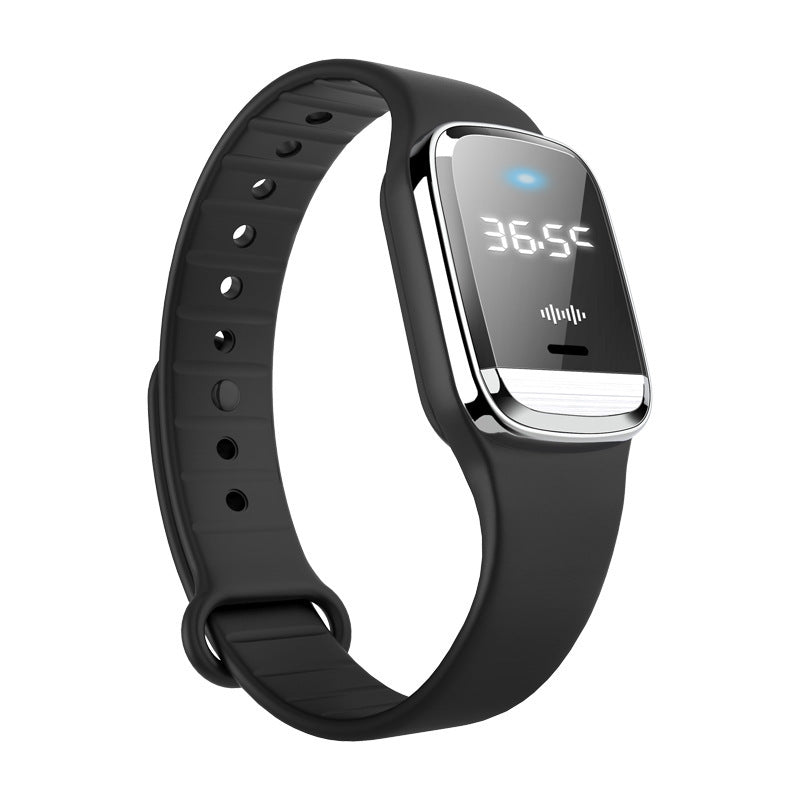 Smartwatch Elektronisch muggenwerend horloge Ultrasoon muggenwerend armband USB oplaadbaar slim horloge