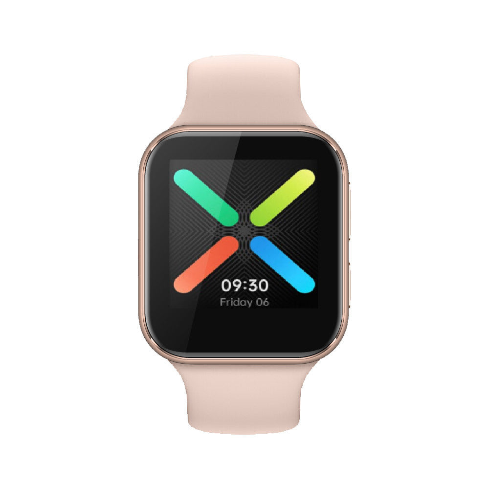 Orologio intelligente alla moda con schermo touch completo, fitness tracker, promemoria intelligente, monitoraggio della salute, orologio intelligente impermeabile IP67