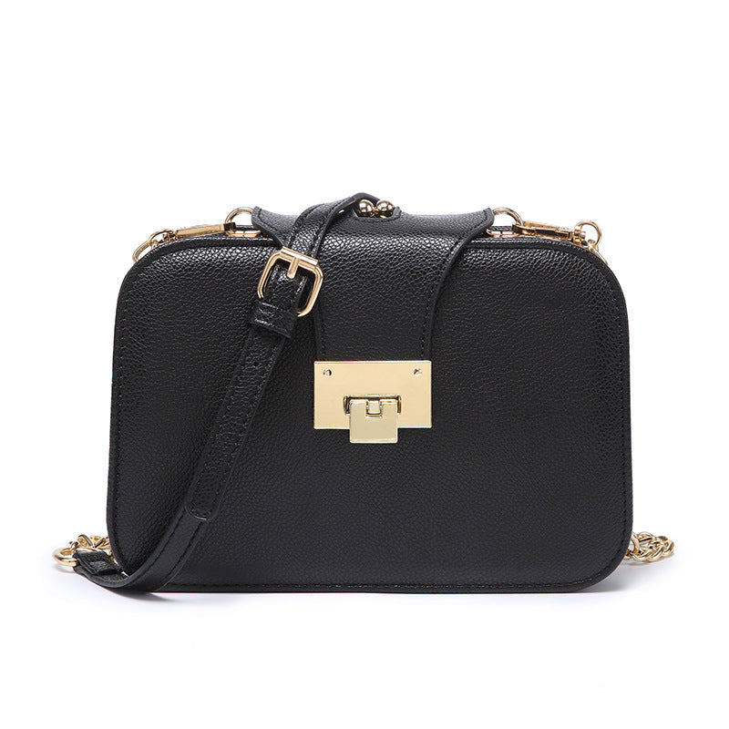 Damestas Enkele schouder diagonaal crossbody tas Meerdere zakken Grote capaciteit Originele leren dames schoudertas