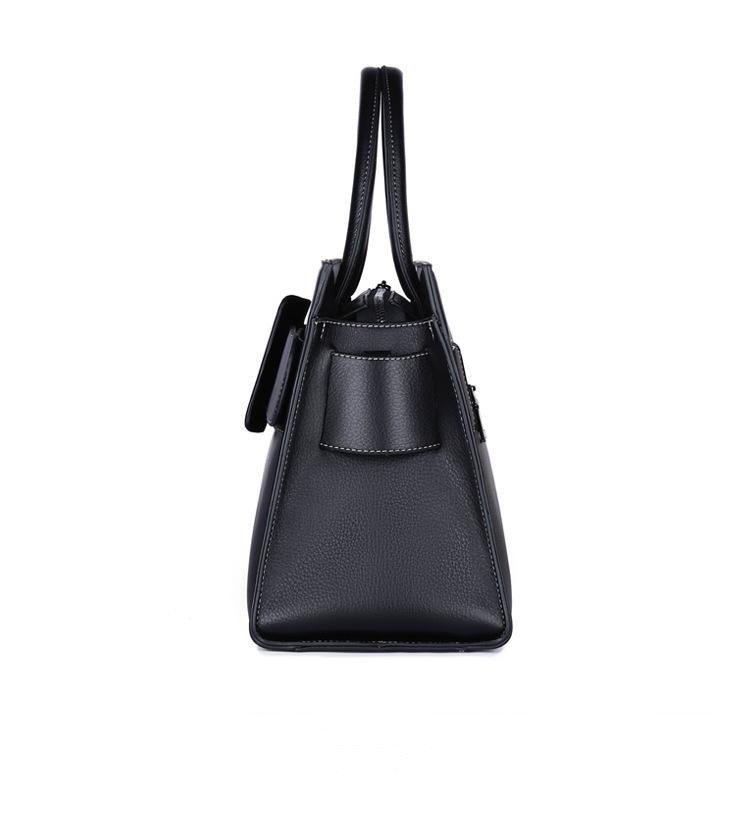 Dames handtas modieuze grote capaciteit zwarte dames tas schoudertas vierkante doos vorm dames crossbody tas