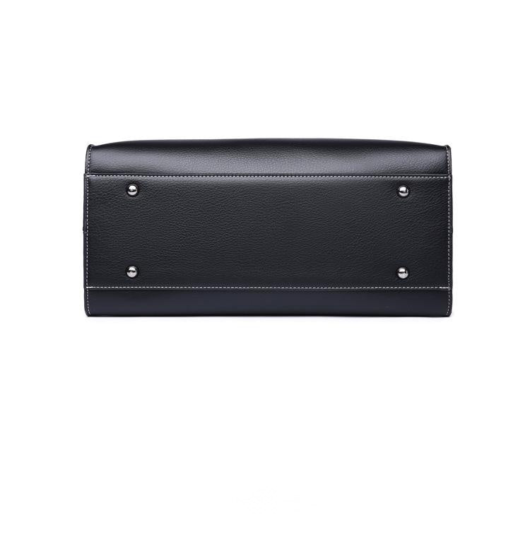 Dames handtas modieuze grote capaciteit zwarte dames tas schoudertas vierkante doos vorm dames crossbody tas