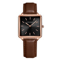 Hannah Martin Women's Watch Japan Movement Bracelet Simple Fashion Ladies Watch Rose Gold Steel Mesh Square Dial Women Watch