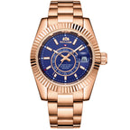 Orologio meccanico automatico luminoso da uomo