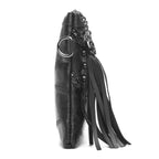 Women's Sheepskin Mini Crossbody Bag Tassel Clutch Bag Large Capacity Shoulder Bag Women Slim Crossbody Bag