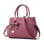 Women's New Style Litchi Pattern One-Shoulder Diagonal Handbag PU Leather Women Shoulder Crossbody Bags
