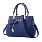 Women's New Style Litchi Pattern One-Shoulder Diagonal Handbag PU Leather Women Shoulder Crossbody Bags