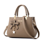 Women's New Style Litchi Pattern One-Shoulder Diagonal Handbag PU Leather Women Shoulder Crossbody Bags