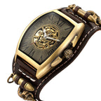 European And American Style Punk Men's Fashion Skull Casual Hollow