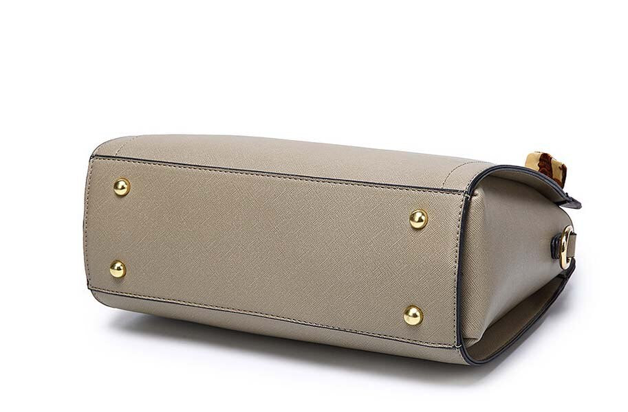 Women Handbag PU Large Capacity Women Shoulder Bag Cross pattern Kelly bag women's portable Shoulder bag