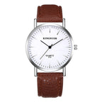 Fashionable Women Quartz Watch Luxury Design Original Leather Band Stainless Steel Waterproof Women Quartz Watch