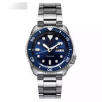Men's Fashionable Round Ordinary Casual Spiral Watch Crown Single Folding Buckle Business Casual Quartz Men’s Pointer Watch