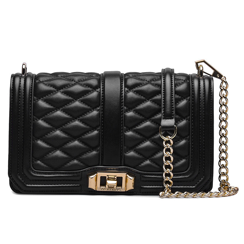 Women's Fashionable Chain Bag Shoulder Diagonal Bag Original Leather Large Capacity Crossbody Women Shoulder Bag