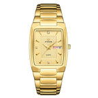 Business Fashion Heren Quartz Waterdicht Vierkant Horloge
