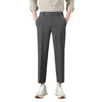 New Suit Pants Men's Ninth Casual Straight Pants