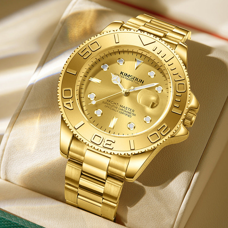 Orologio al quarzo da uomo, sportivo, per il tempo libero, con calendario, multifunzionale, di lusso, personalizzato, al quarzo, da uomo.