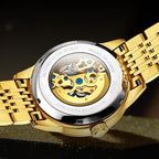 Orologio da uomo completamente automatico meccanico con cassa cava