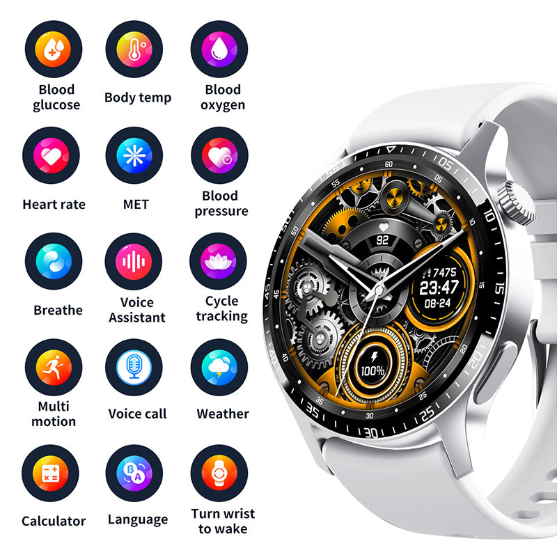 F207 Smart Watch 1.35-Inch Narrow Edge Screen Man Bluetooth Smartwatch - Acquisti Online