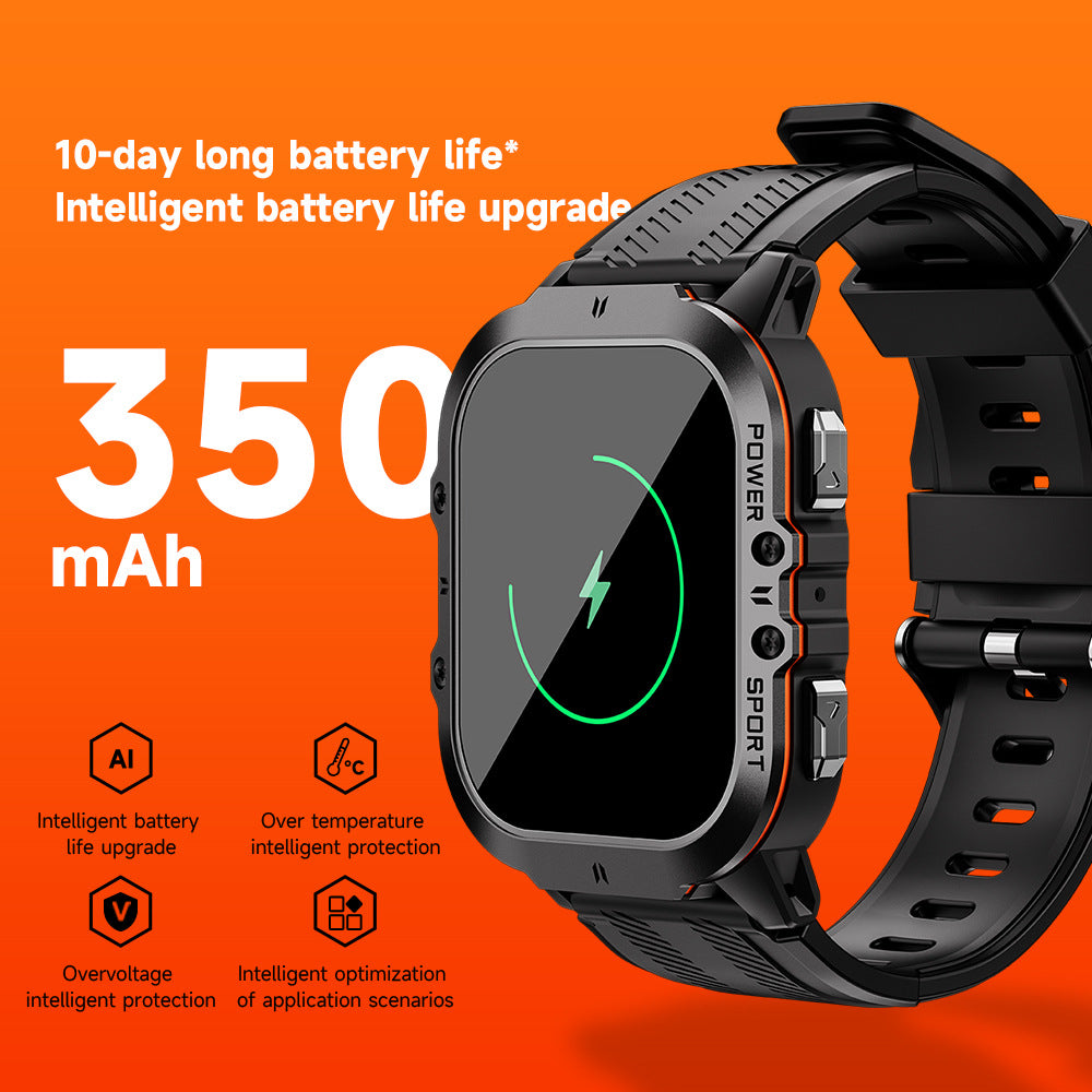 C26 Smartwatch per Uomo da Esterno Impermeabile Sportivo Bluetooth