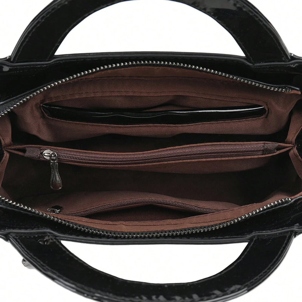 Women's New PU soft leather texture messenger bag fashion simple solid color shoulder bag casual light Women handbag