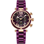 REWARD Women Luxury Quartz Watches High Quality Stainless Steel Strap Waterproof Luminous Ladies Quartz Wrist Watch