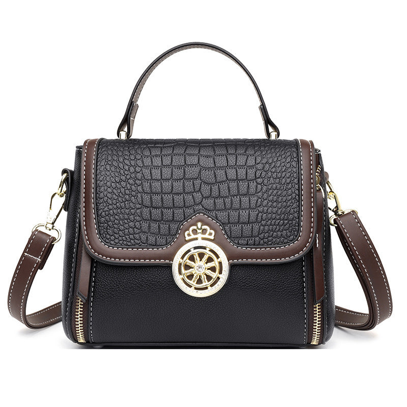 Luxe handtas voor dames, origineel leer, grote capaciteit, schoudertas voor dames, schoudertas voor dames met meerdere zakken