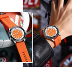 Orologio Curren da uomo sportivo casual al quarzo automatico con cinturino in silicone impermeabile da uomo Fashion 2026
