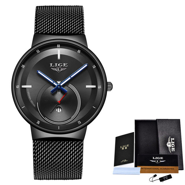Modieus waterdicht quartzhorloge voor heren