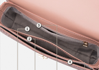 Women's Fashion Crossbody Bag All match Leather Shoulder Messenger Bag Multi Pocket Women Shoulder Bag