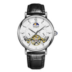 Orologio meccanico automatico da uomo Sun Moon Star Watch