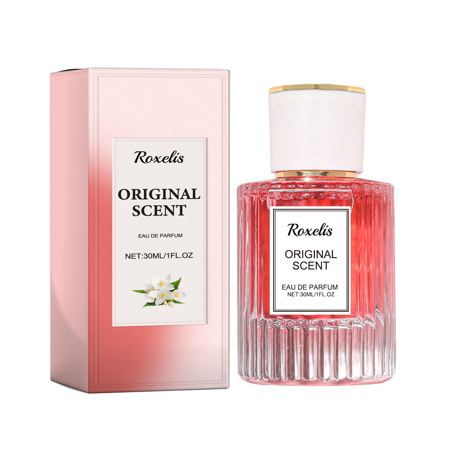 Women's Pheromone Perfume Natural Fresh Jasmine Fragrance Long-Lasting Light Fragrance 30ml Eau De Women’s Perfumes