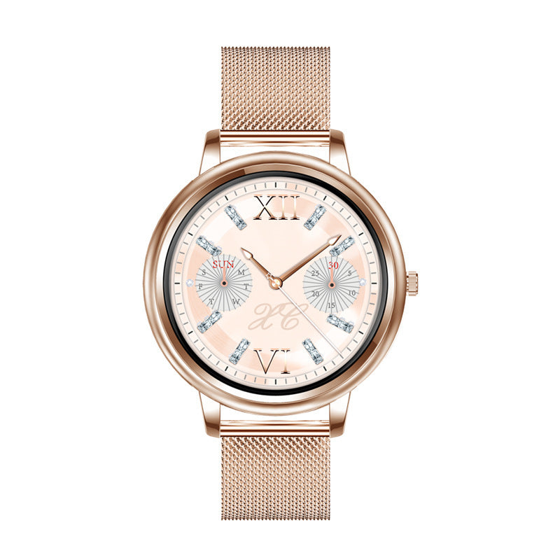 MK20 Women's Smart Watch Bluetooth Call Heart Rate Health Monitoring Smart Reminder Mesh Belt women smart watch - Acquisti Online