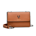 Fashion Versatile Chain Women's Messenger Bag Synthetic Leather Large Capacity Women Shoulder Bag Women Crossbody Bag