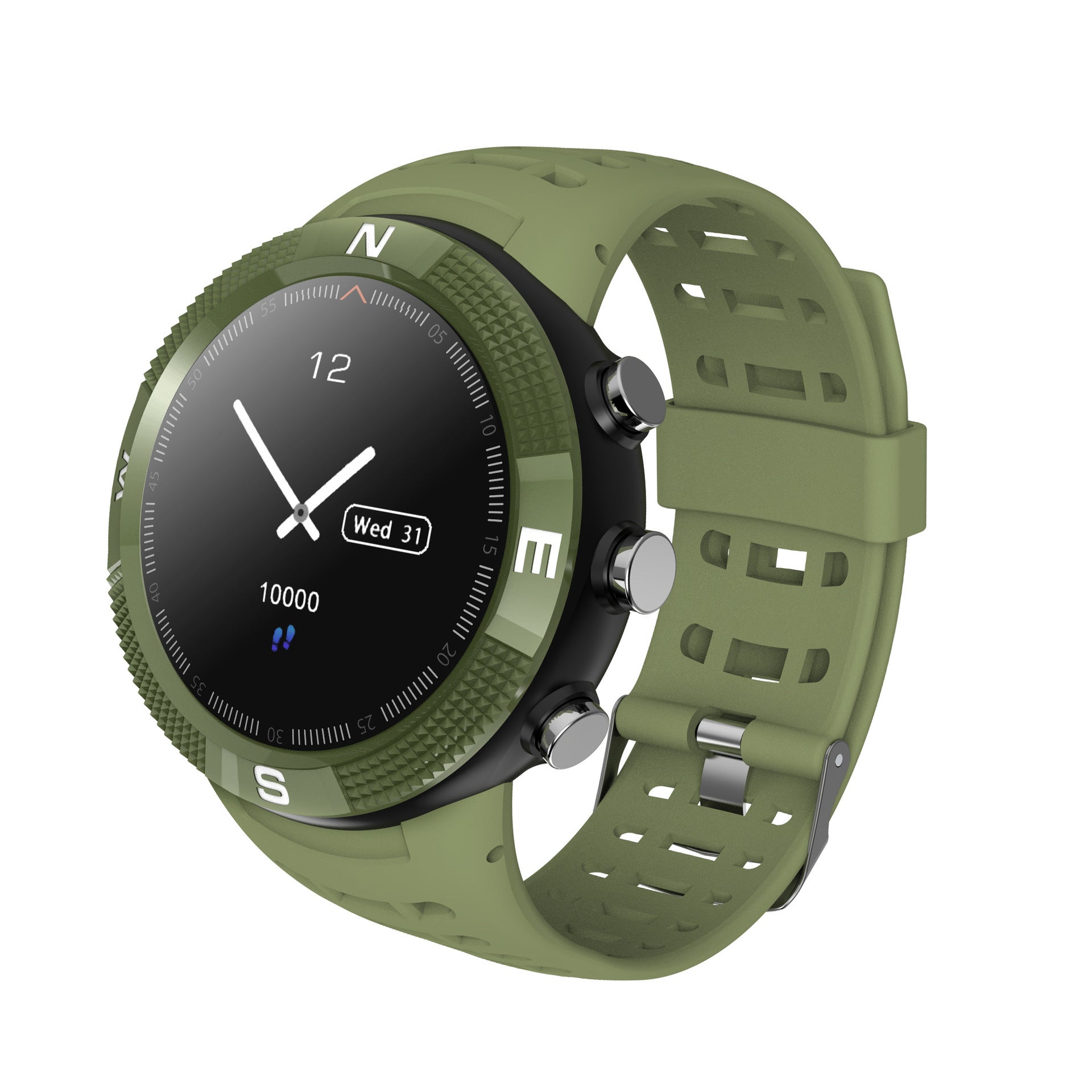 Orologio intelligente F18 multifunzione Bluetooth BT Call Smart Watch Monitoraggio della salute Promemoria intelligente per uomo