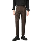 Fashionable Autumn Men's Suit Pants Slim Fit
