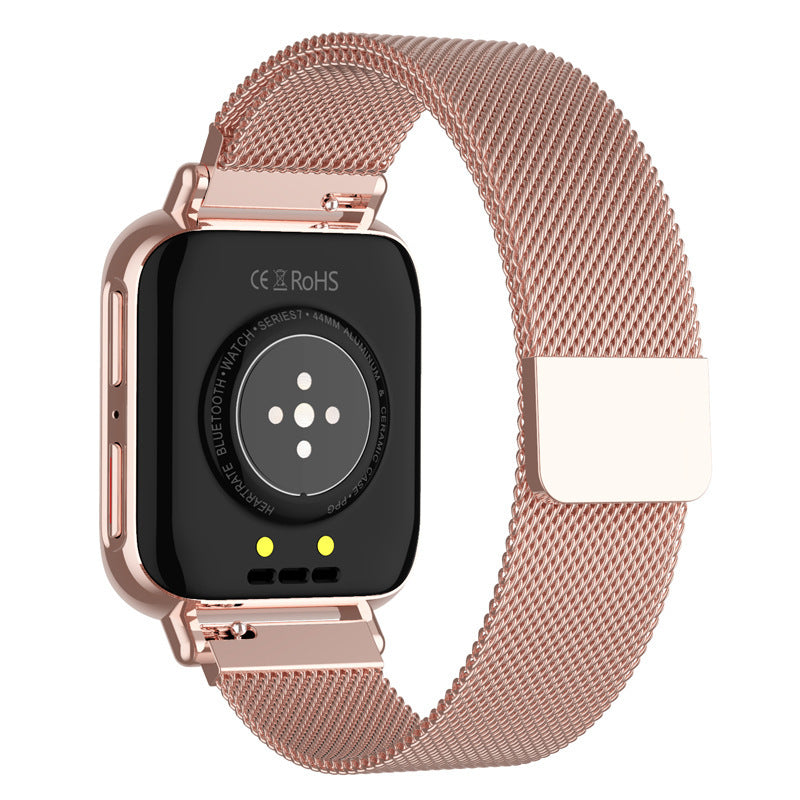 Orologio intelligente con cardiofrequenzimetro, pressione sanguigna, esercizio, contapassi