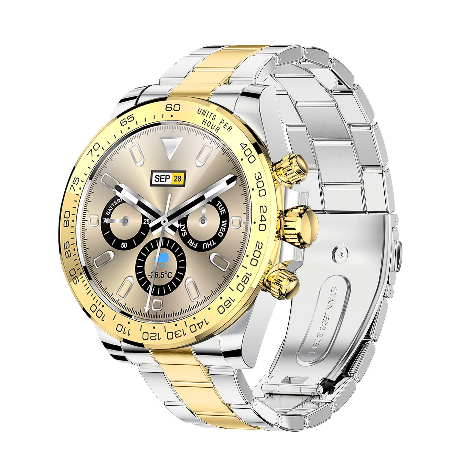 AW13 Pro Smart Watch Men Bluetooth Call Smart watch Fitness Bracelet Stainless Steel Wristwatch Heart Rate Monitor Watch Smart watch - Acquisti Online