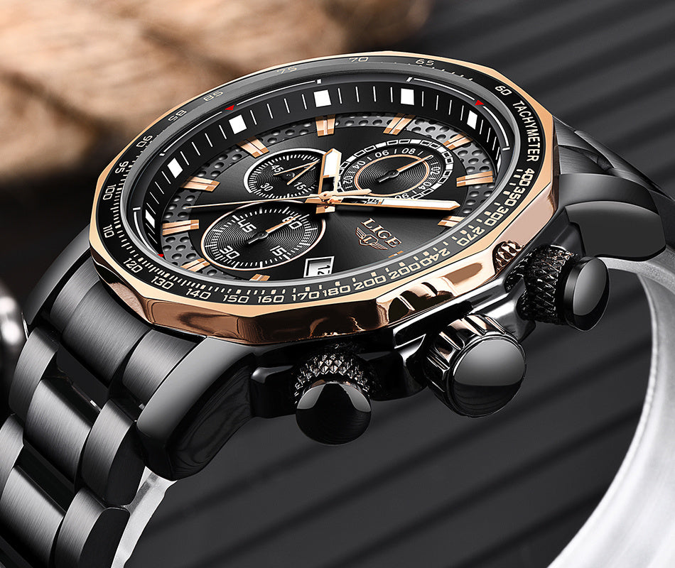 Men's fashion Quartz Watch waterproof